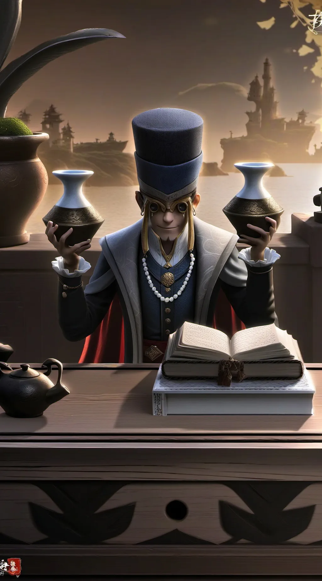 ai character: 3 wishes background