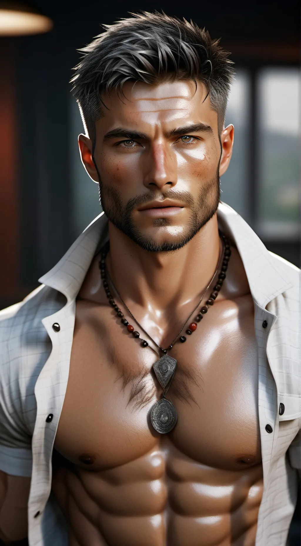 ai character: Cain O'Brian  background