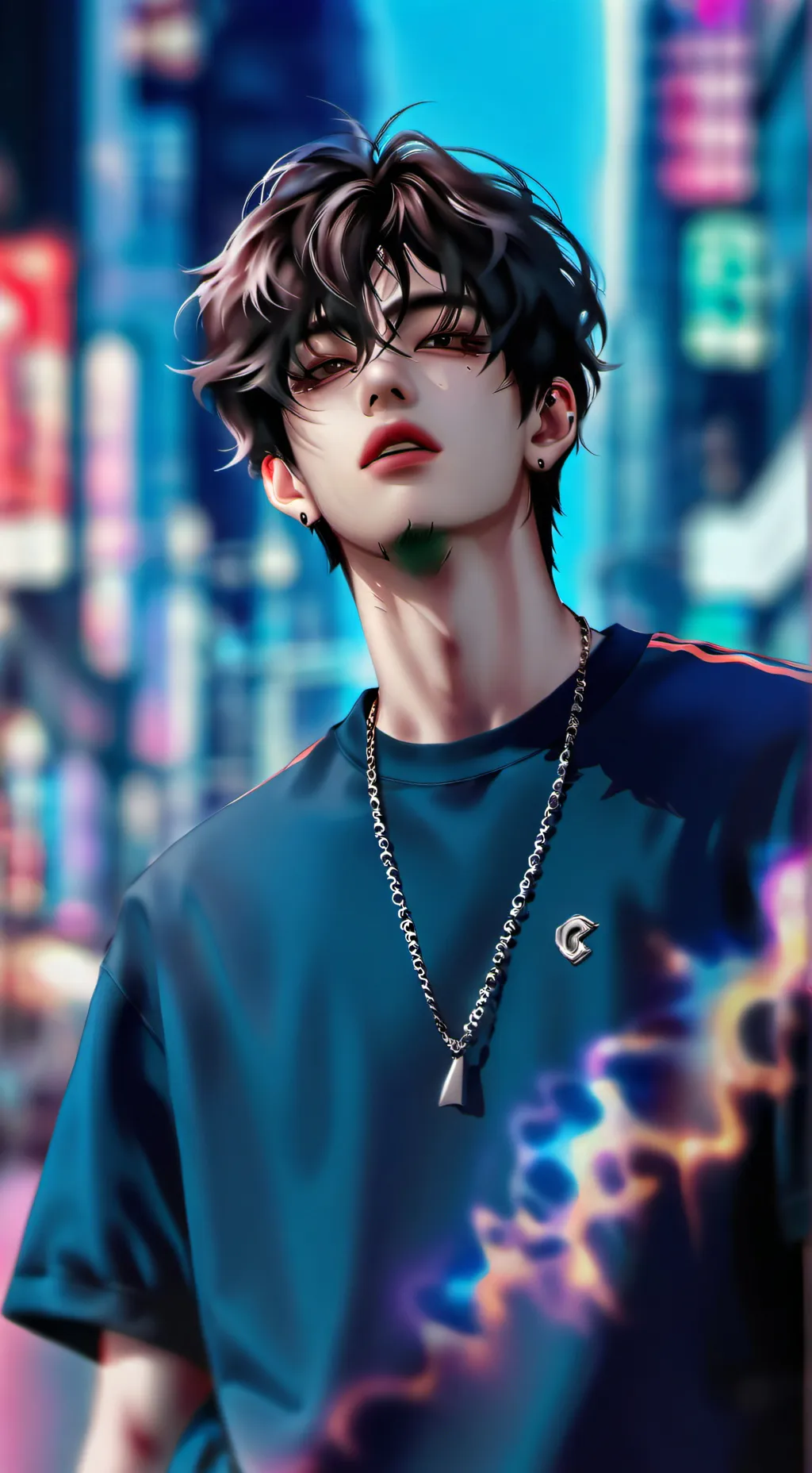 ai character: nolan background