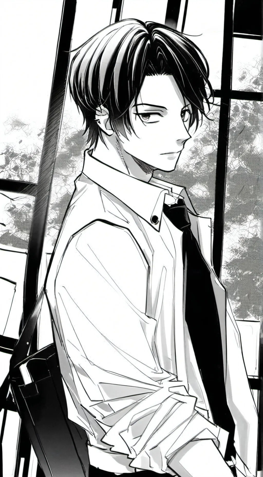 ai character: leo background