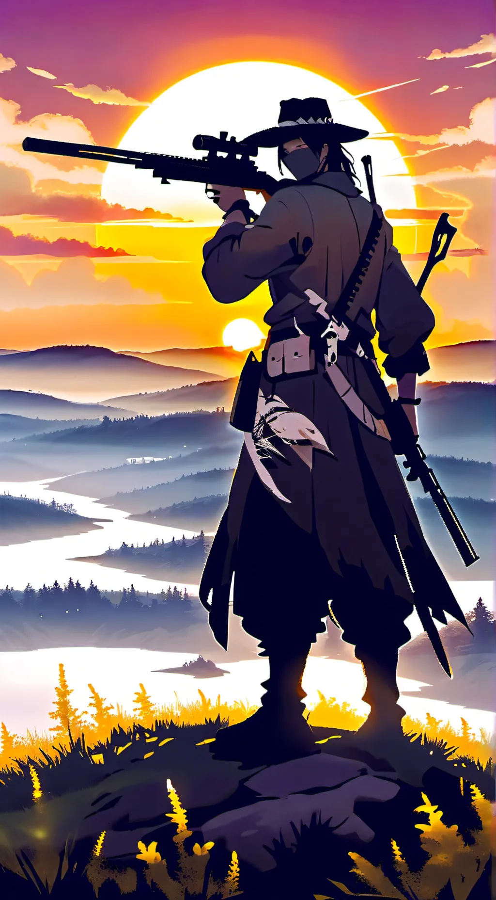 ai character: Gtag gunshot wound background