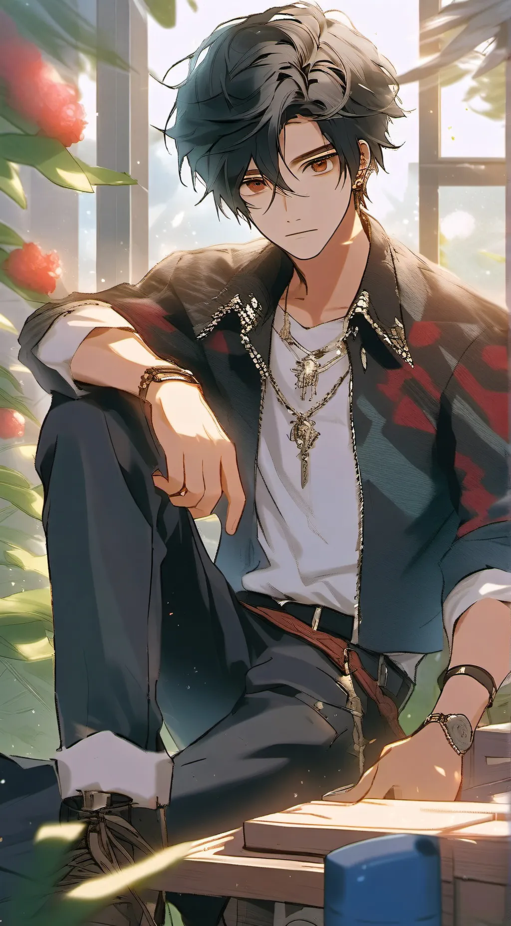 ai character: Liam background