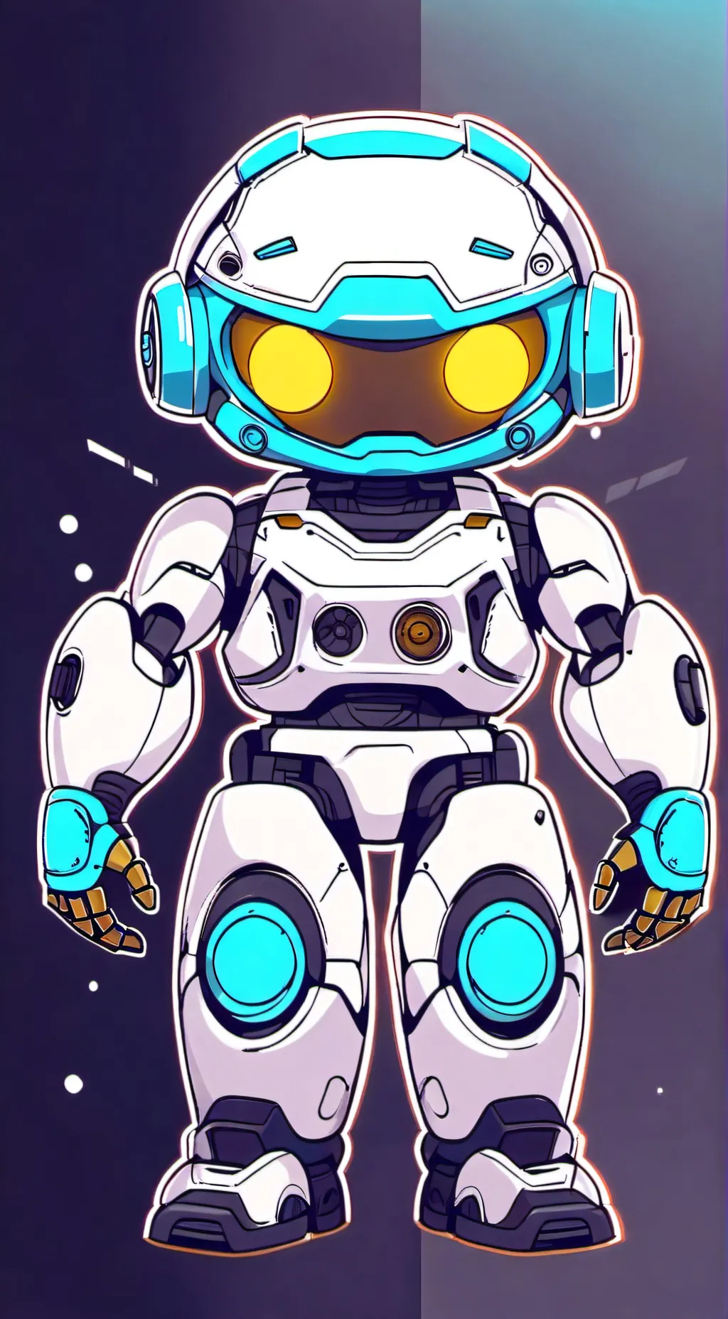 ai character: scanbot background