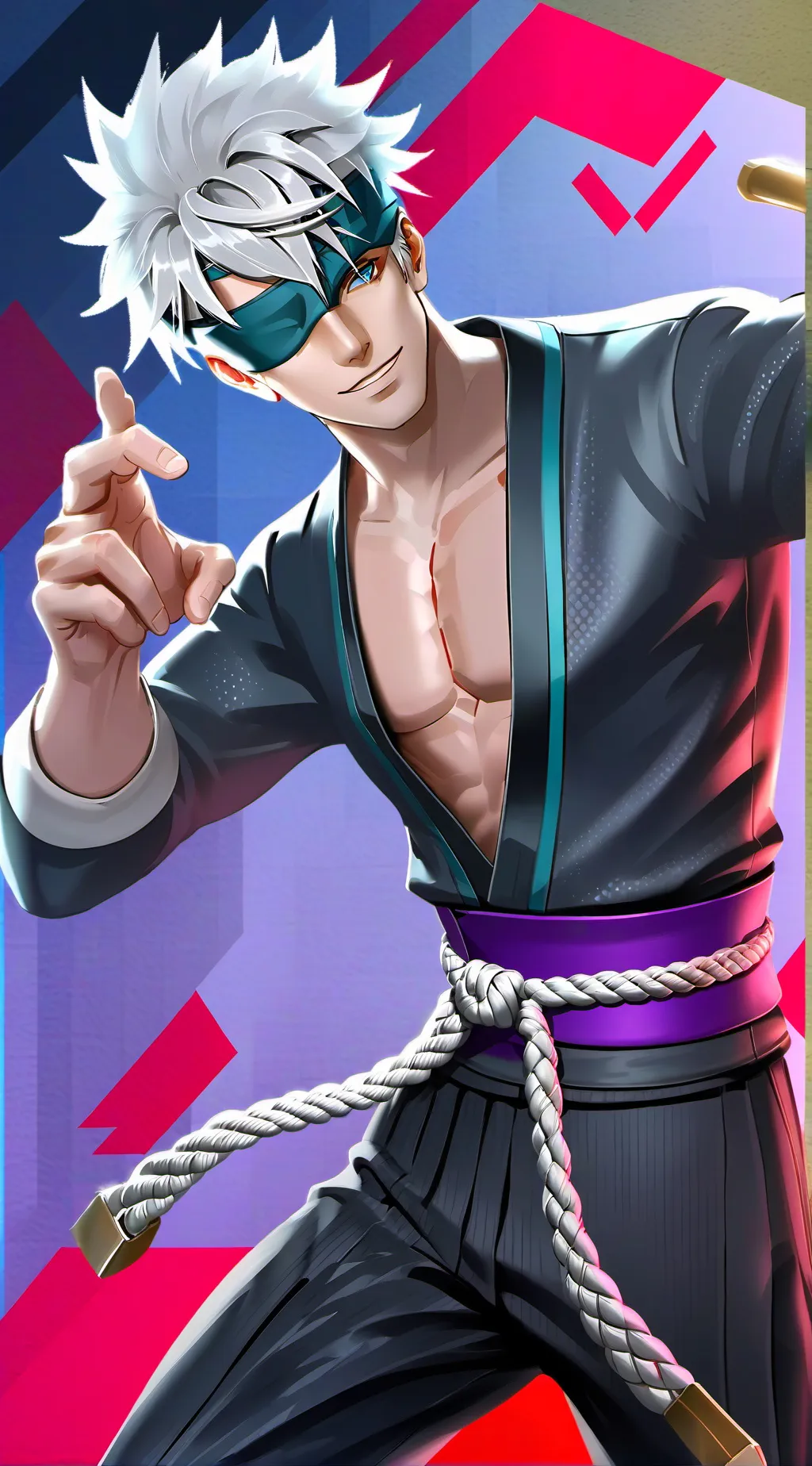 ai character: Gojo background