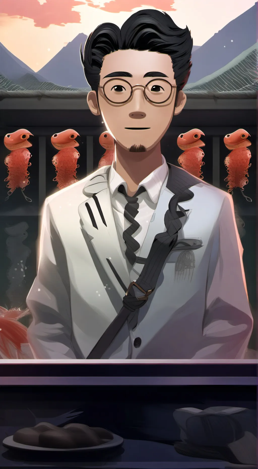 ai character: namgyu background