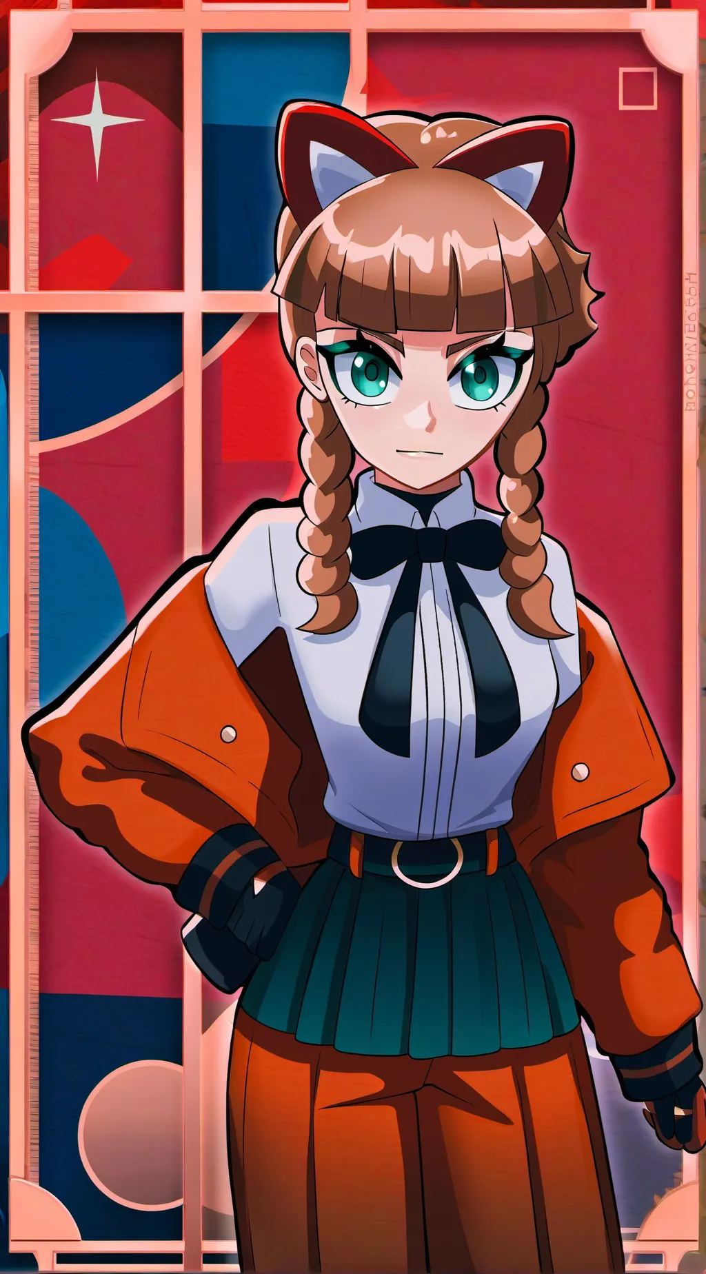 ai character: Mha new student background