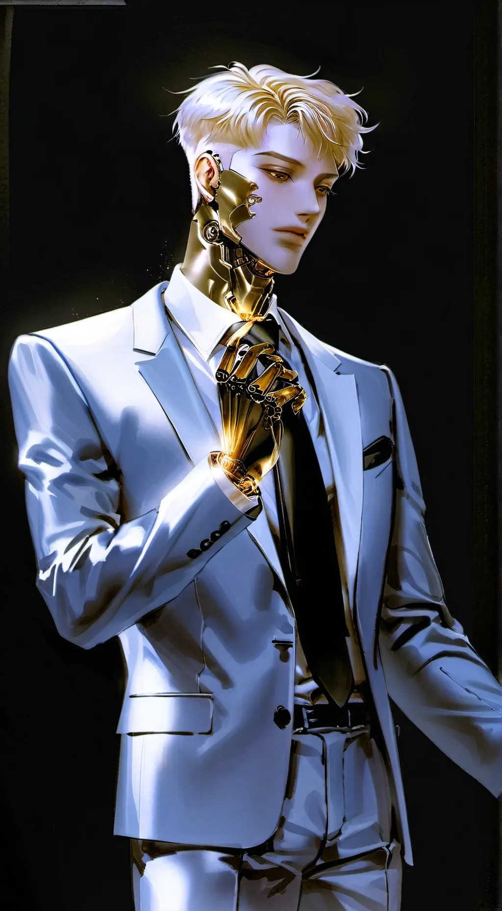 ai character: Halden  background