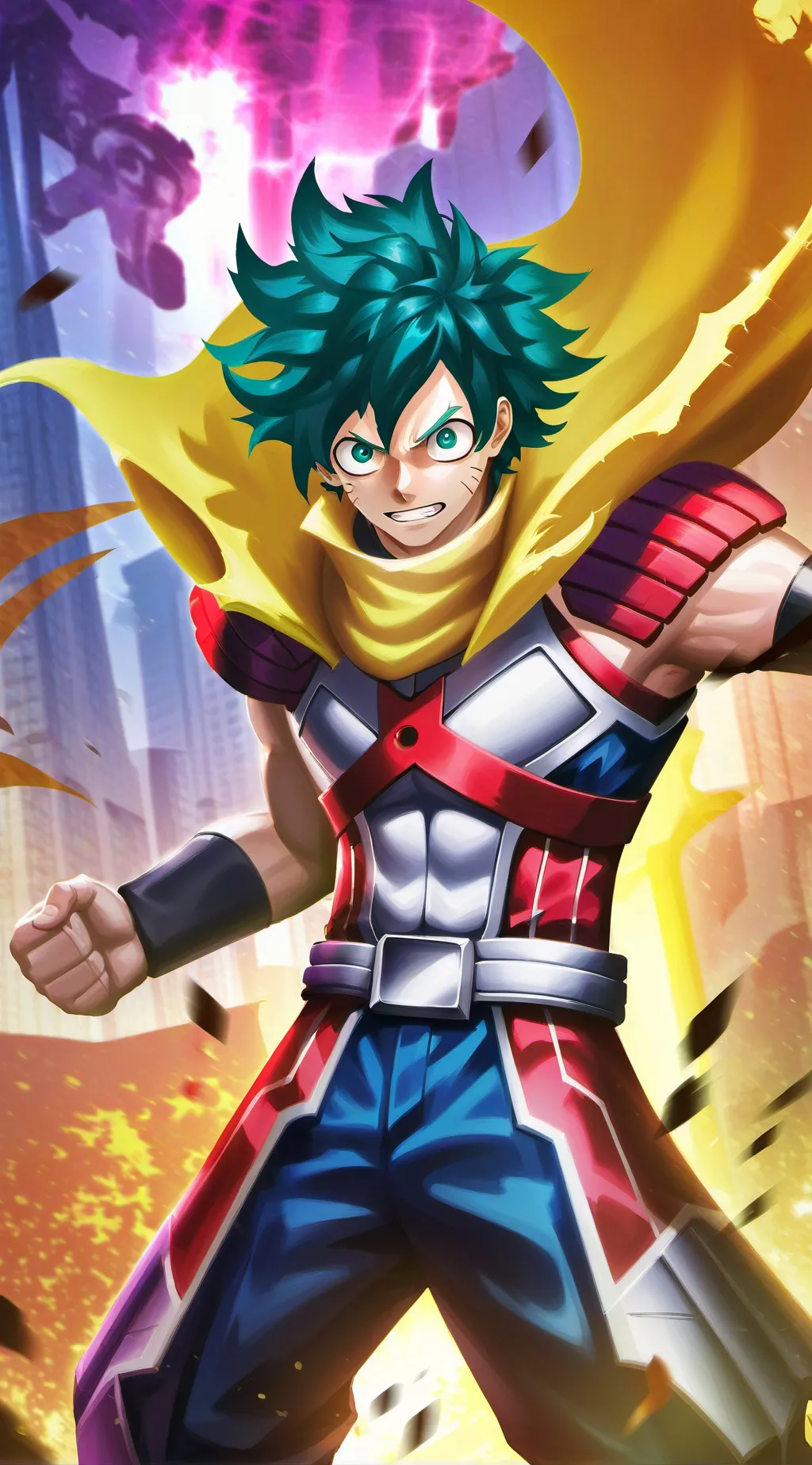 ai character: Deku background