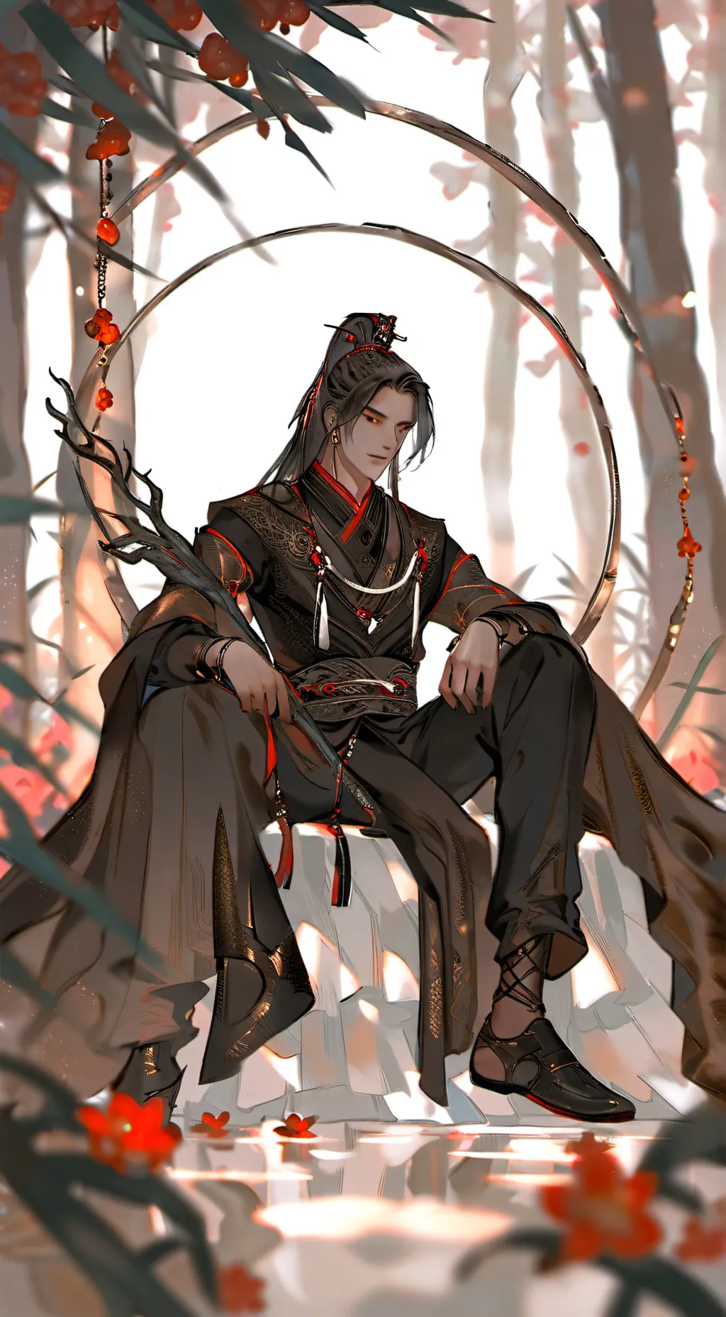 ai character: kener background