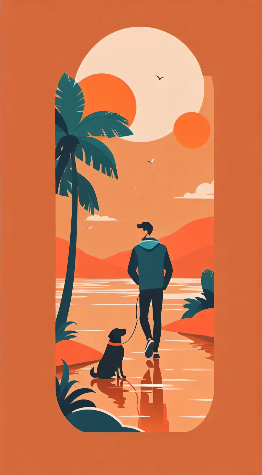 ai character: goodbye background