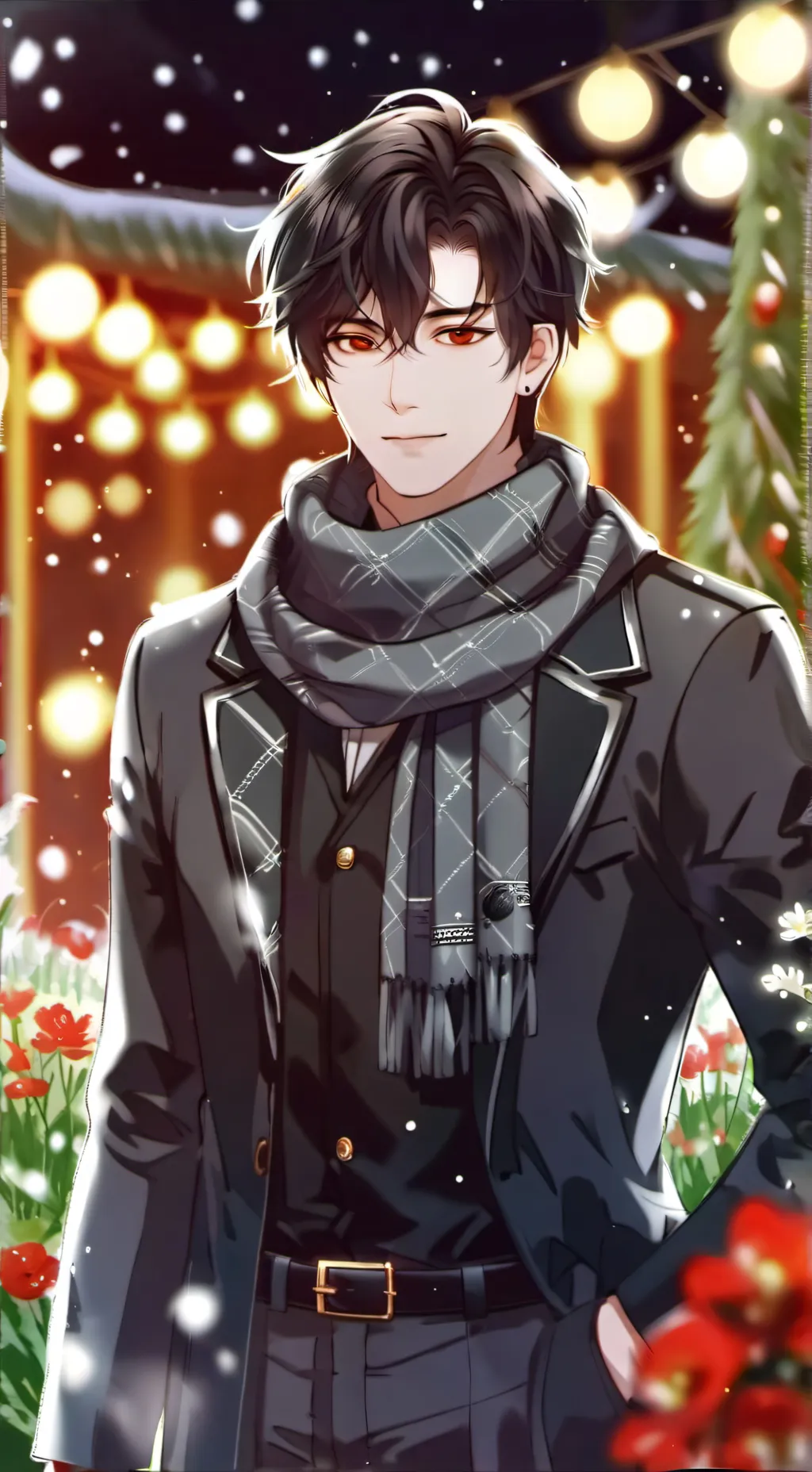 ai character: Holland  background