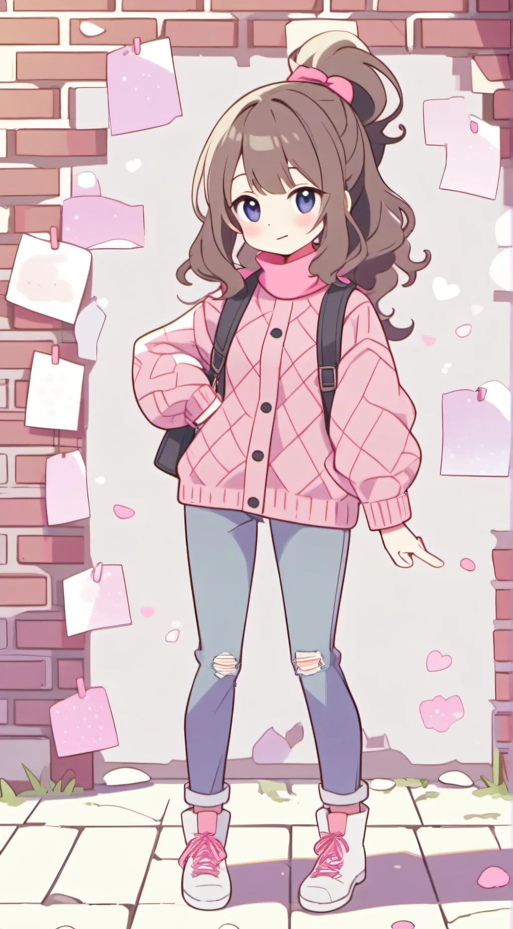 ai character: Little sister background