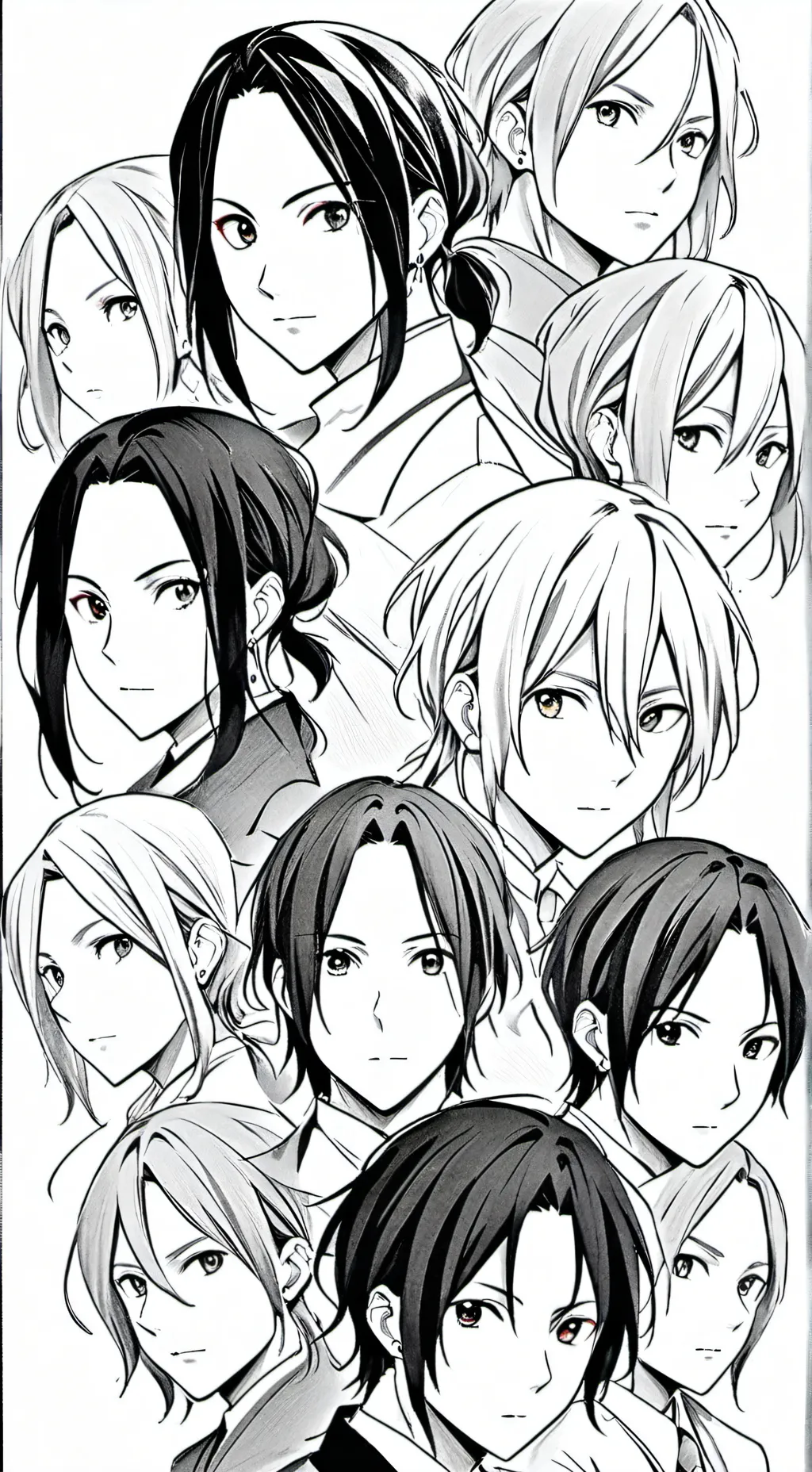 ai character: signos zodiacales  background