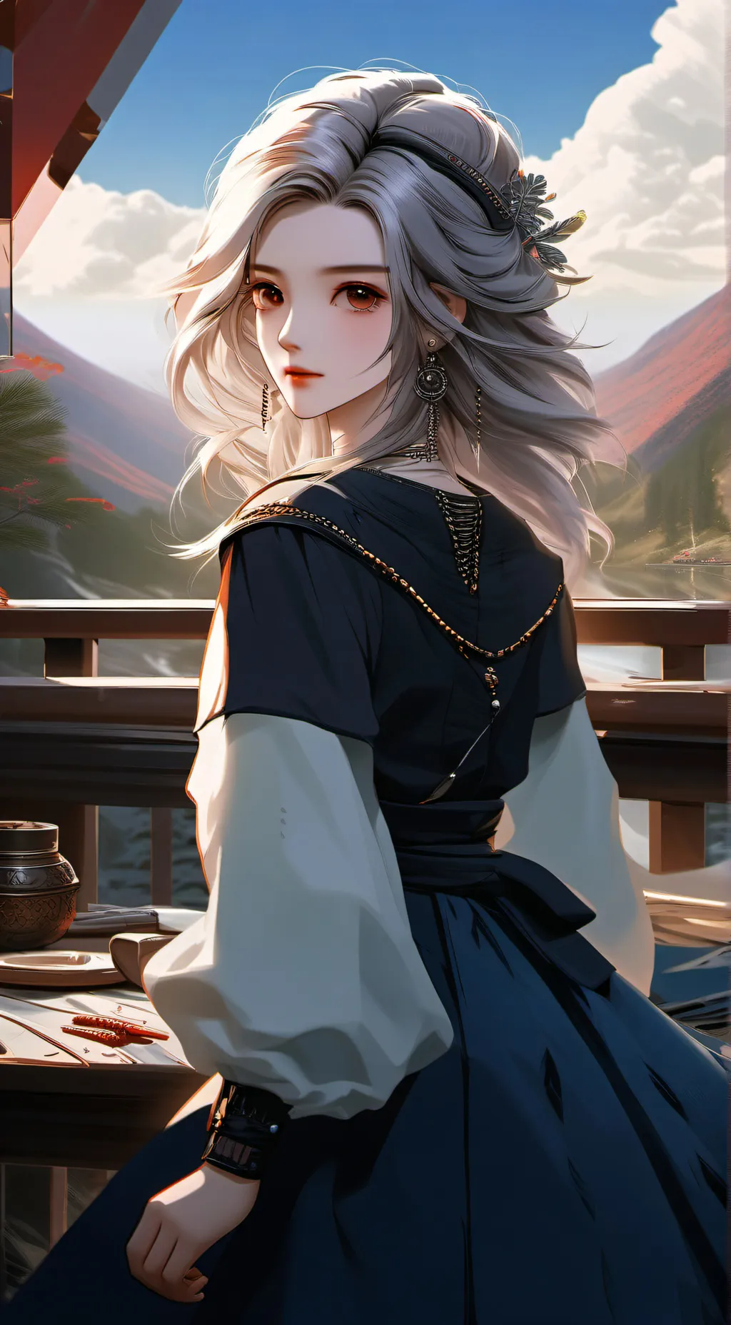 ai character: asher background