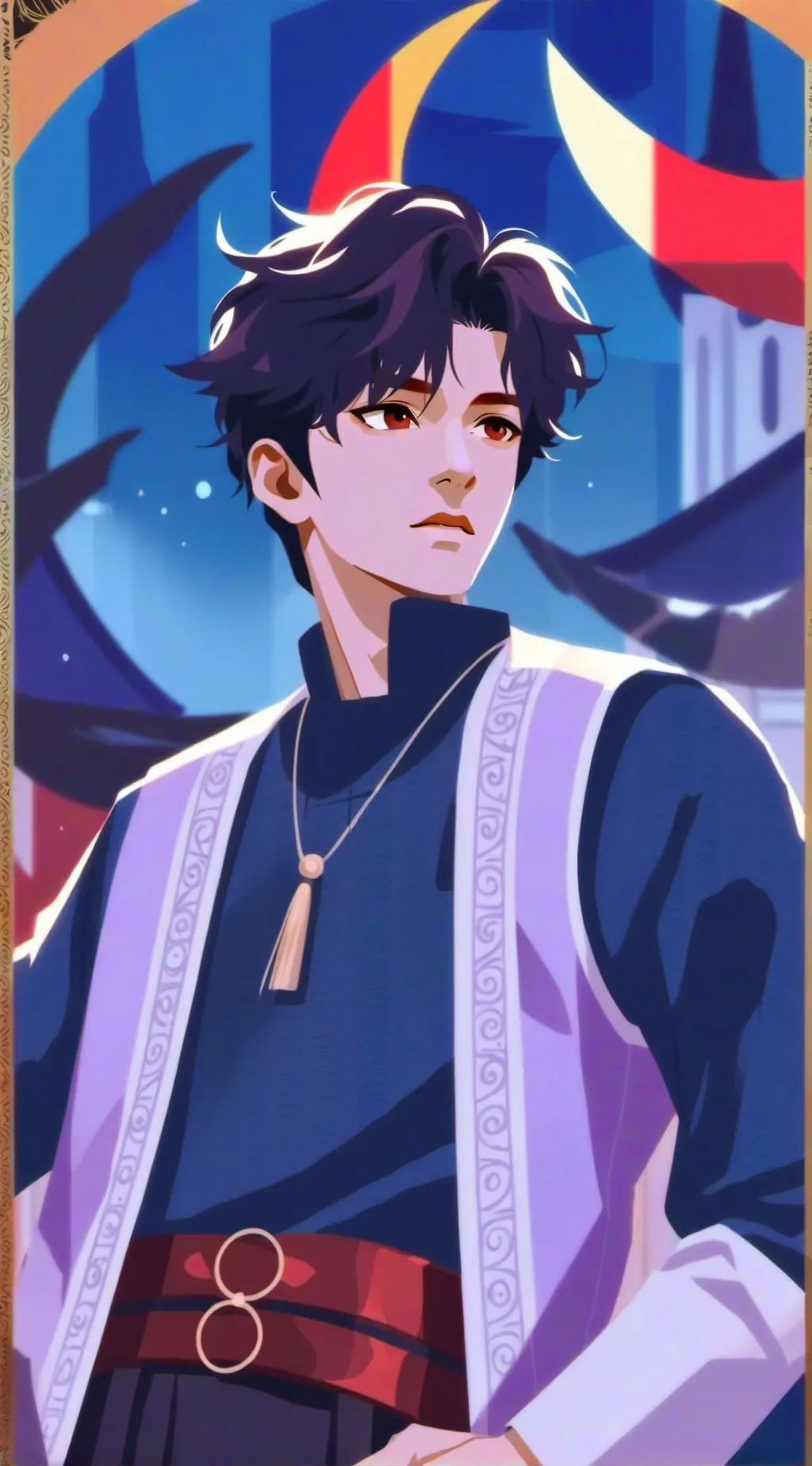 ai character: jinu saja  background