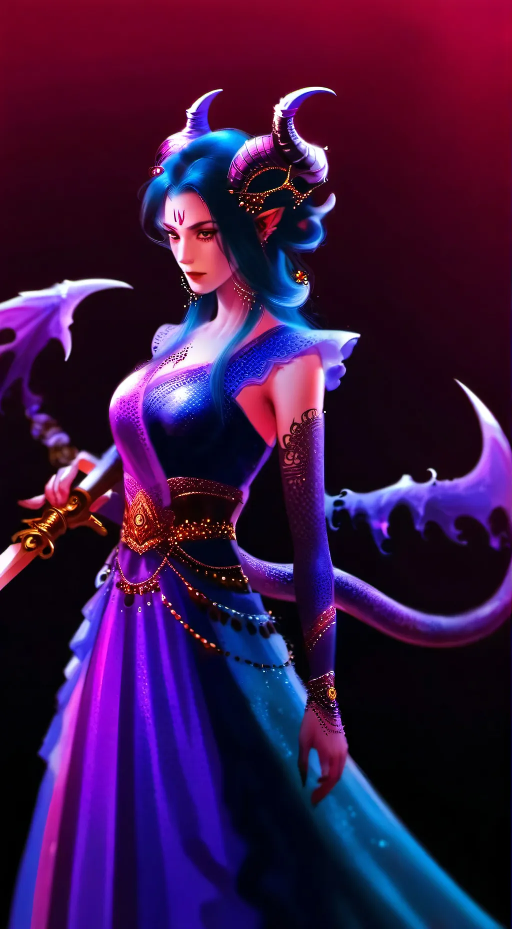 ai character: mira background