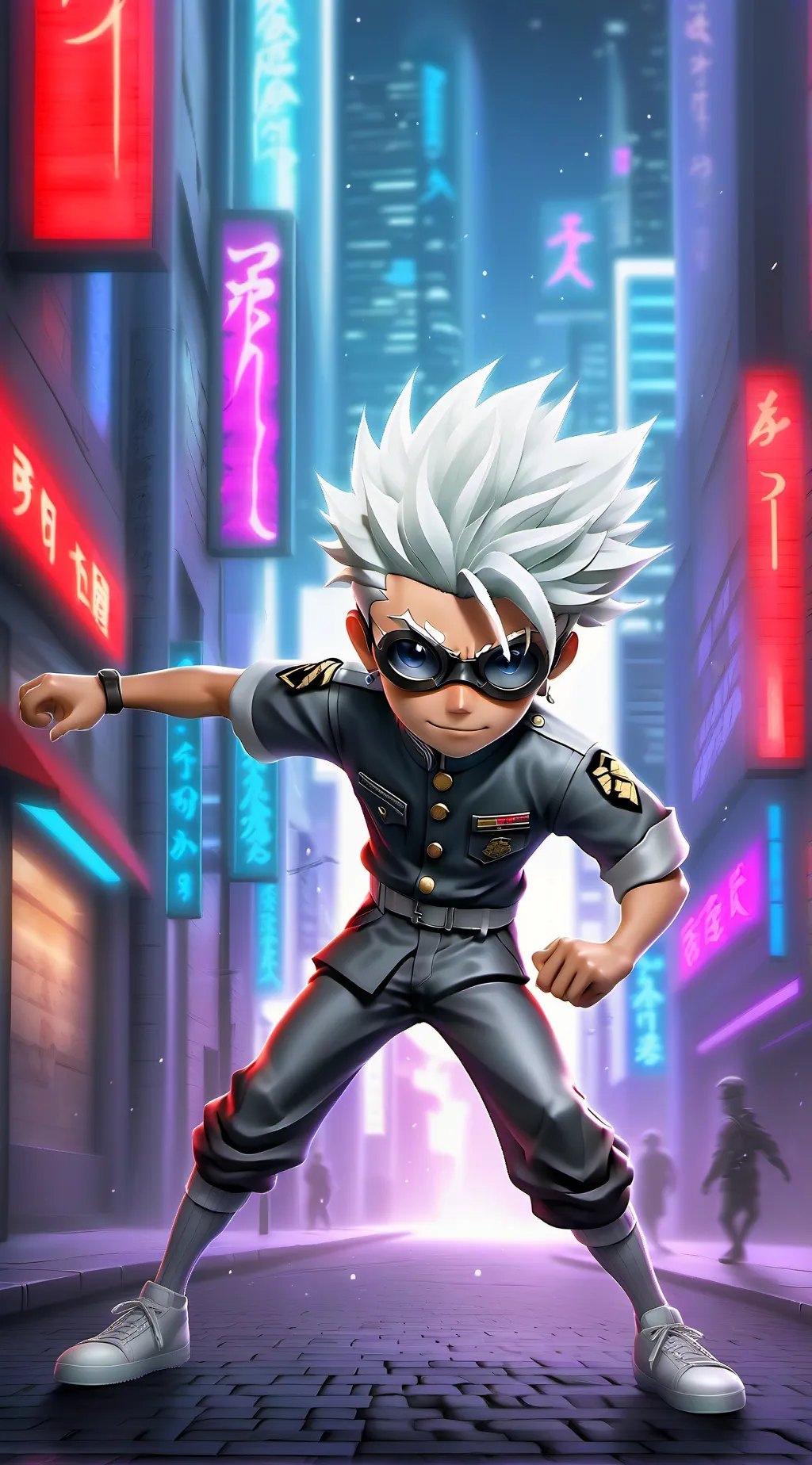 ai character: Gojo background