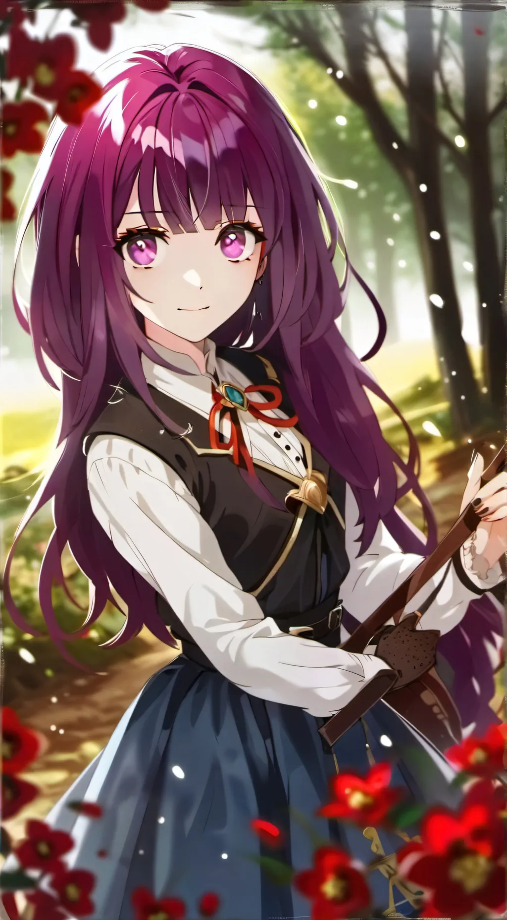 ai character: Zoey background