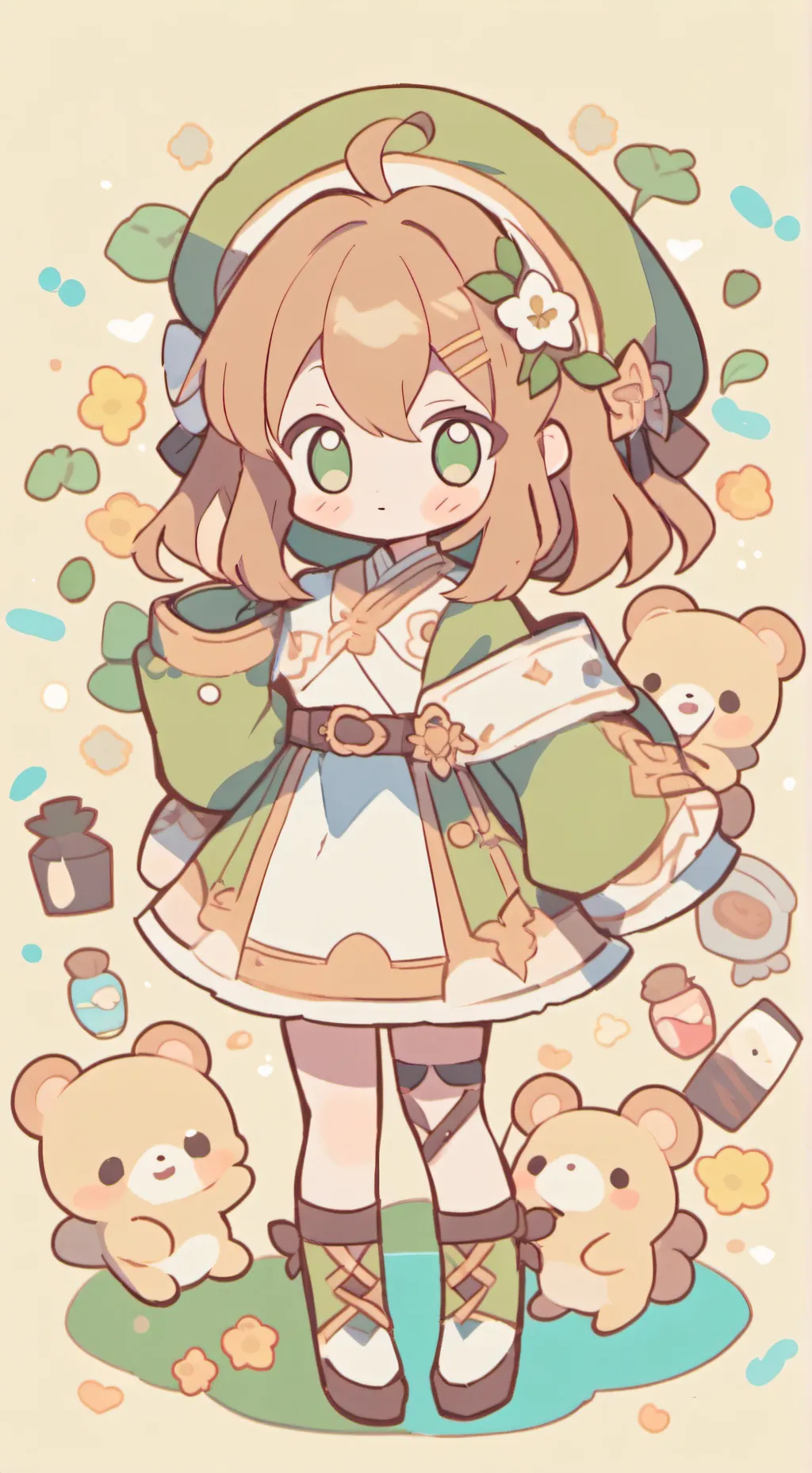 ai character: Street fighter background