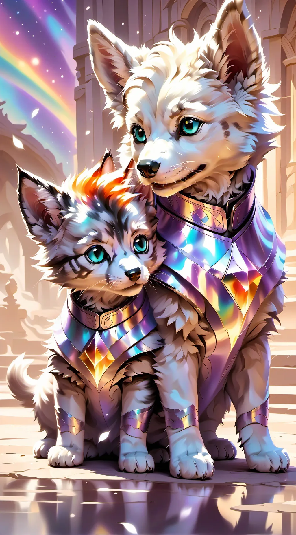 ai character: Max and Mark background