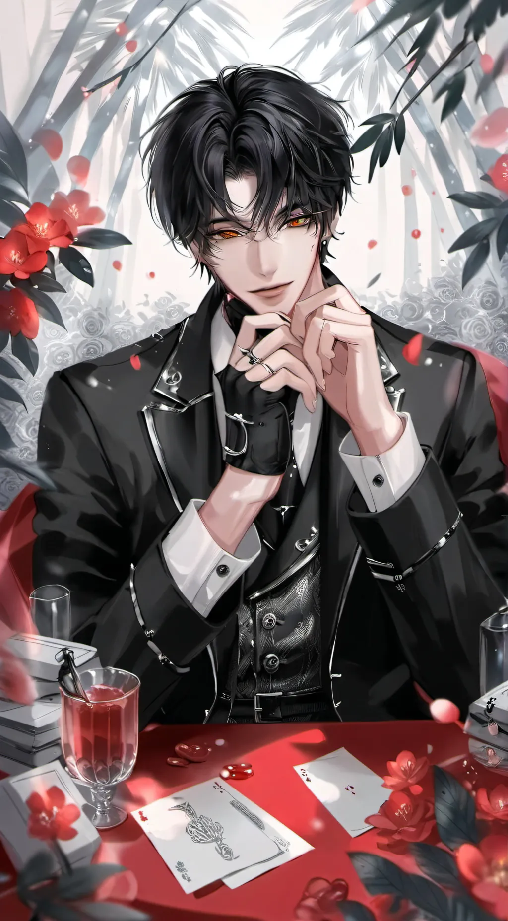 ai character: Max background