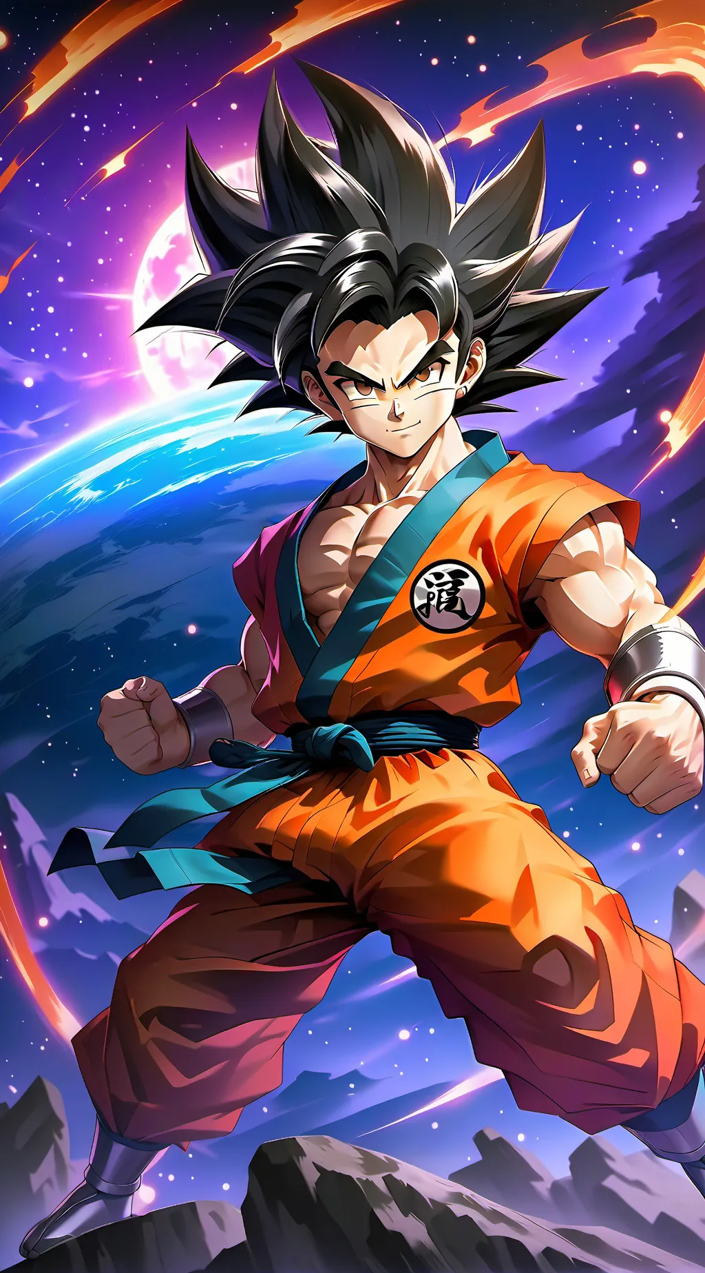 ai character: Goku background