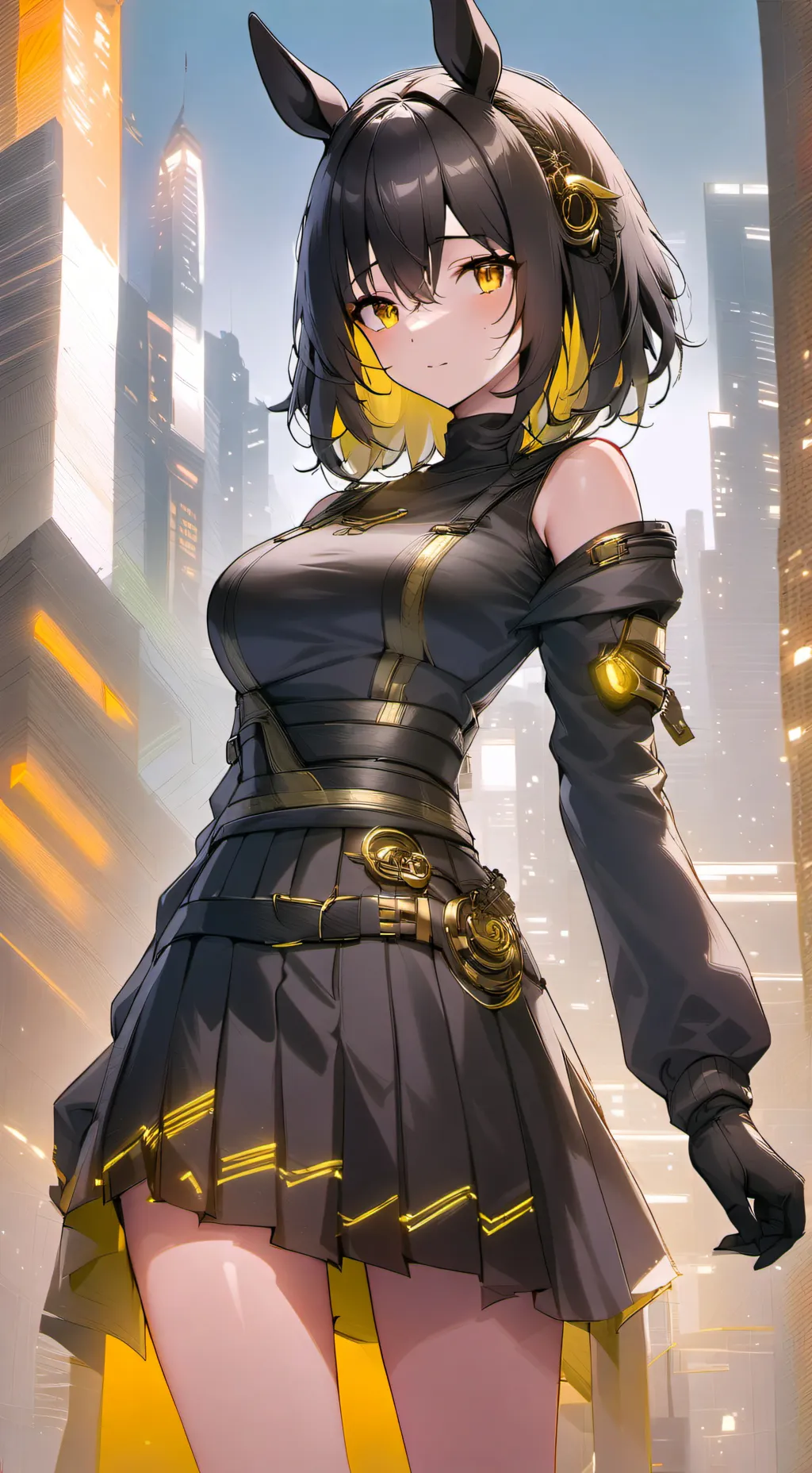 ai character: Lighting Dash background