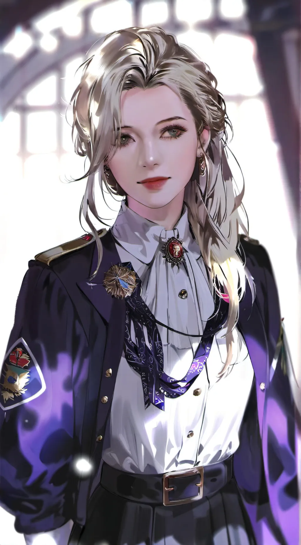 ai character: Valerie  background