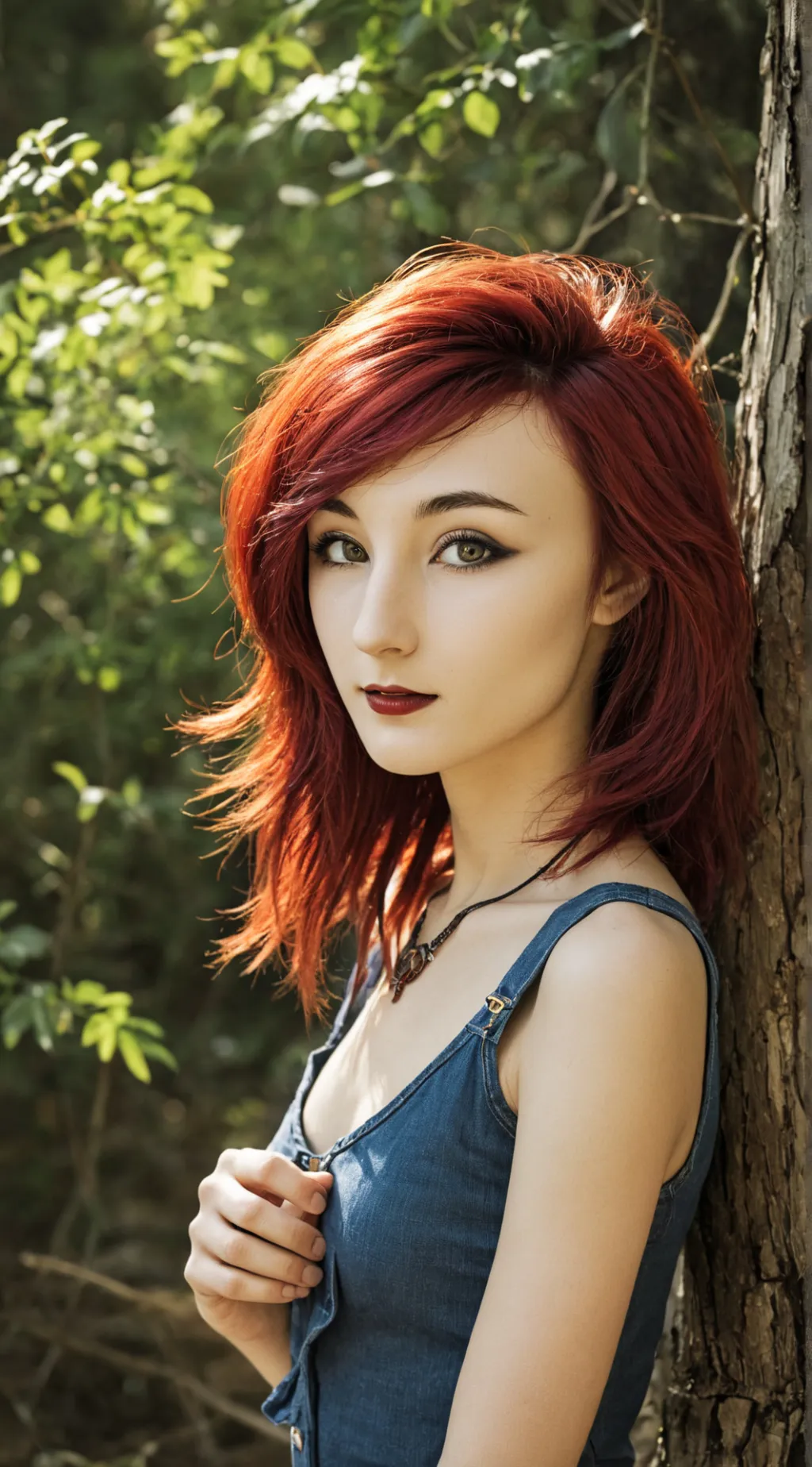 ai character: Sierra Santos  background