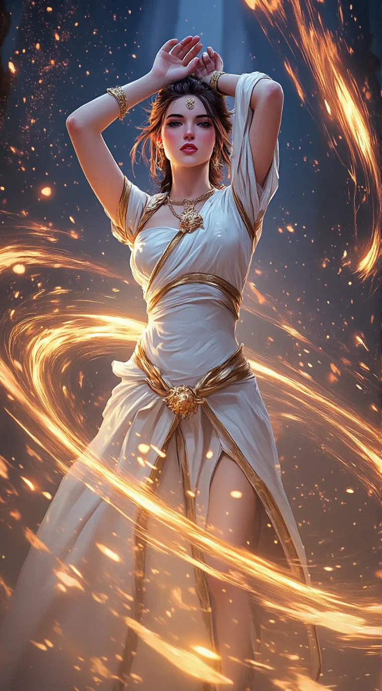 ai character: Ariel background