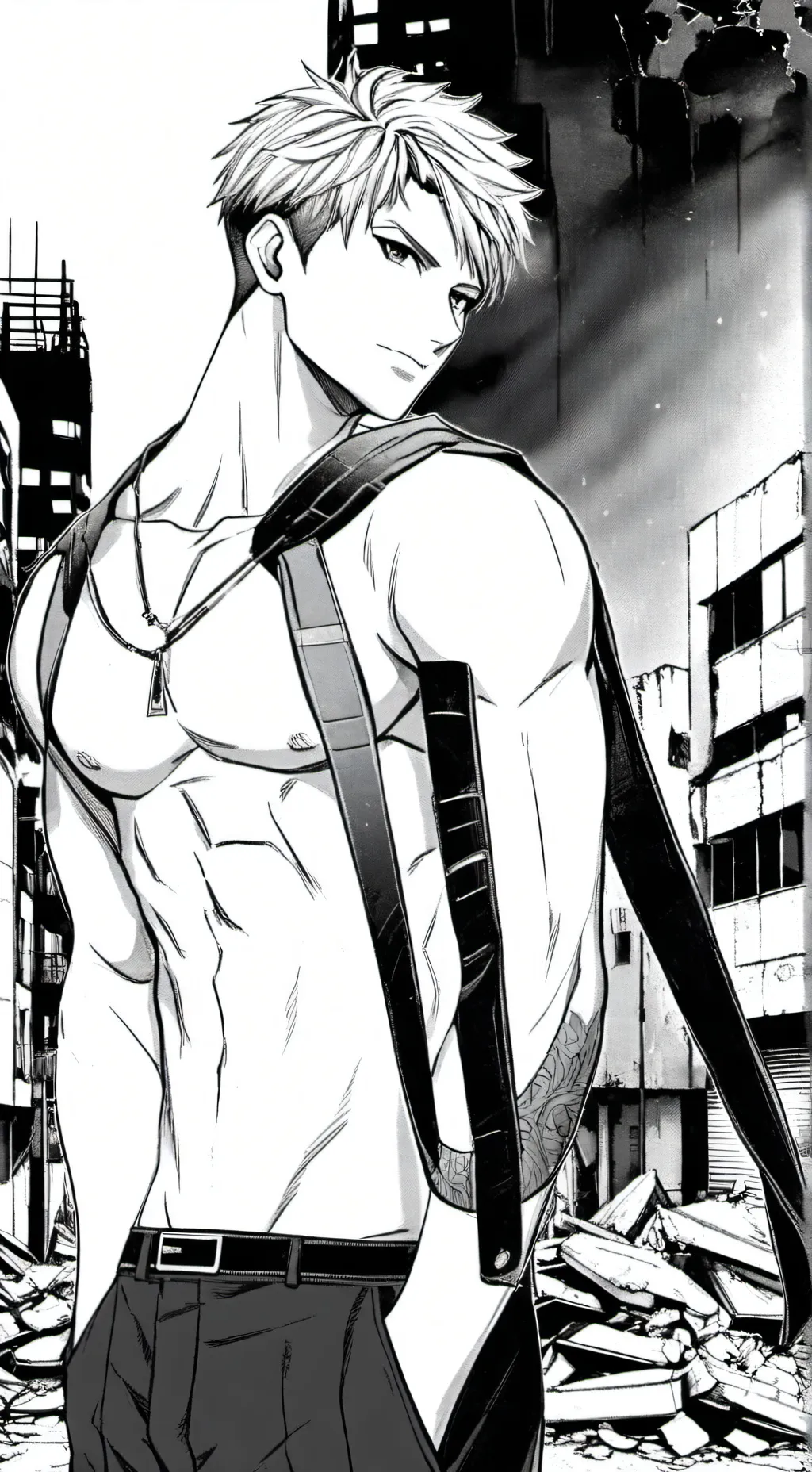 ai character: Telamon x 1x4 background