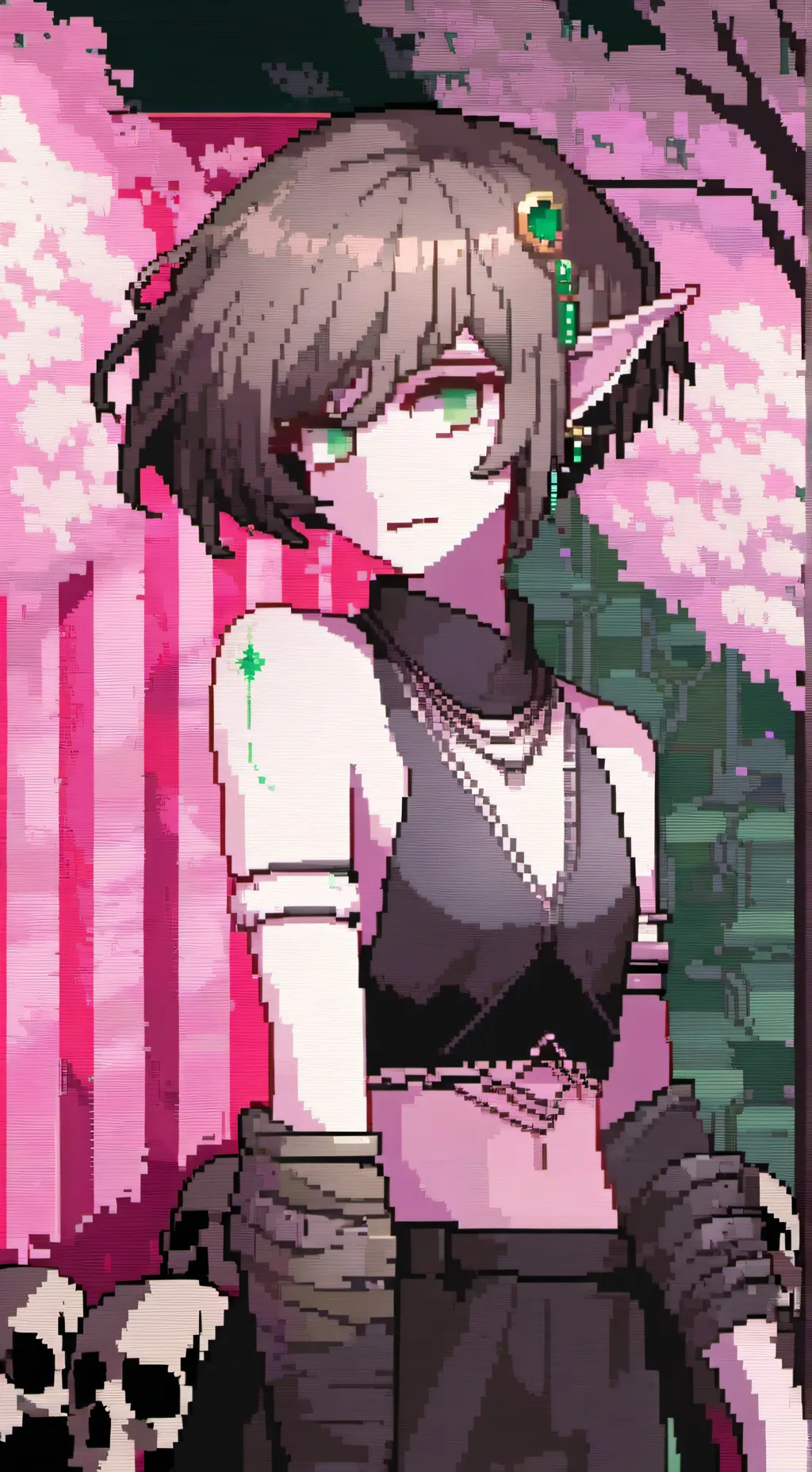 ai character: Ophelia Christina background