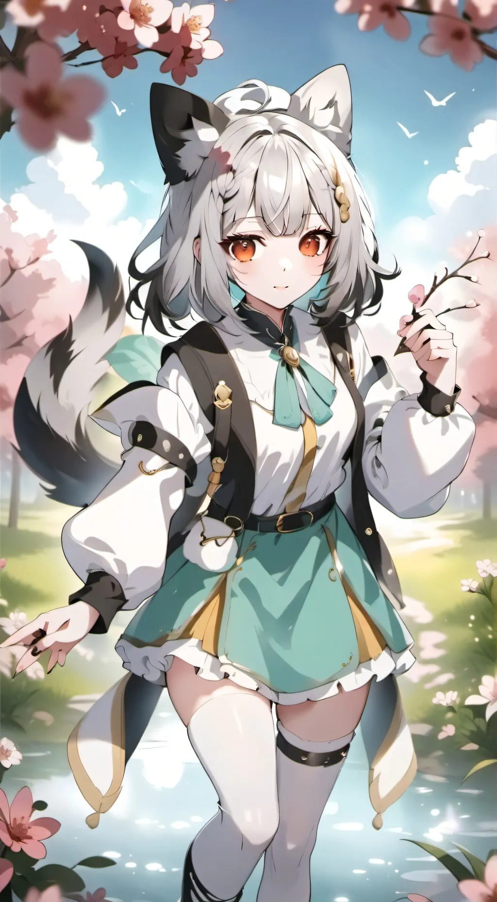 ai character: Luna ( remix v2.0) background