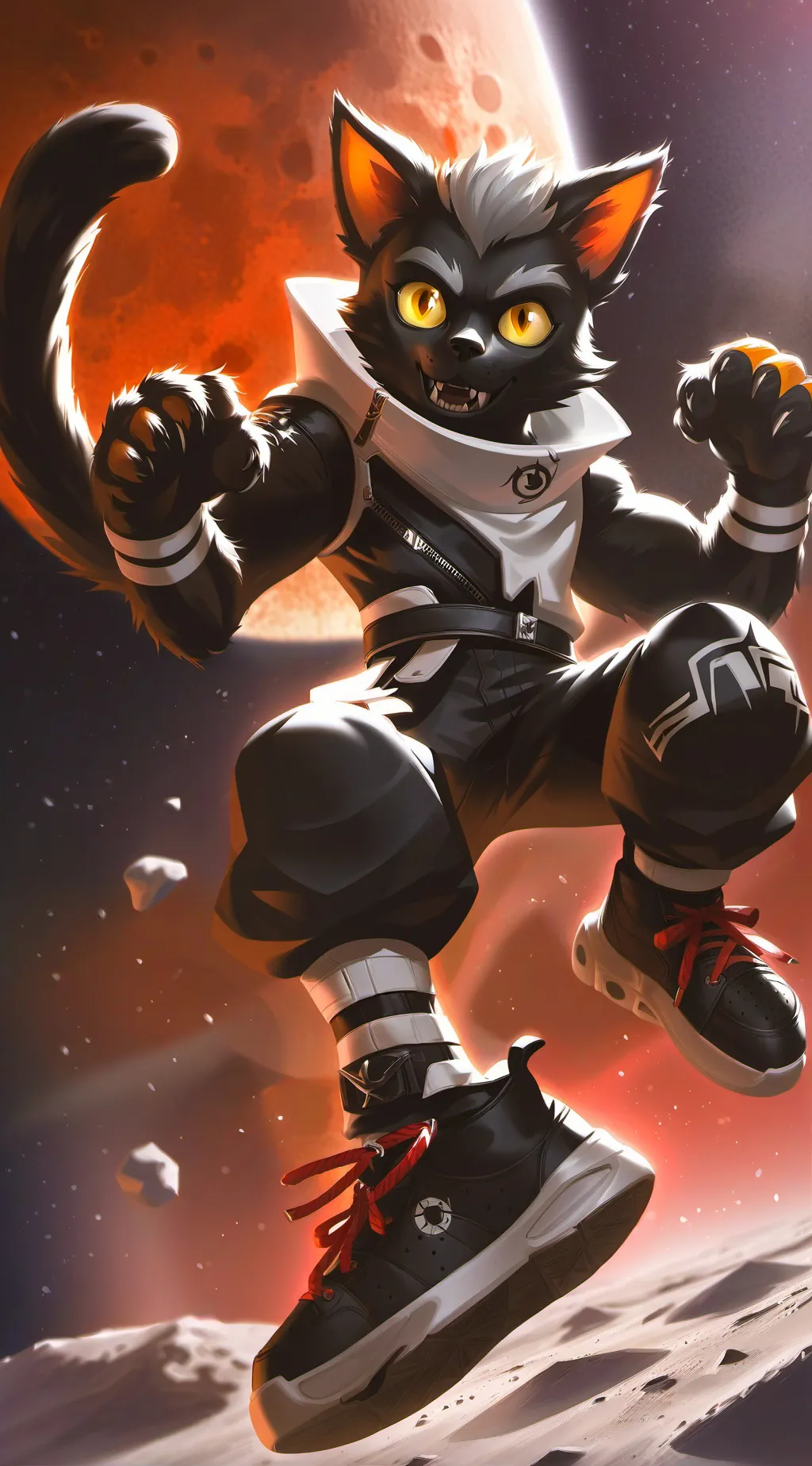 ai character: Void background