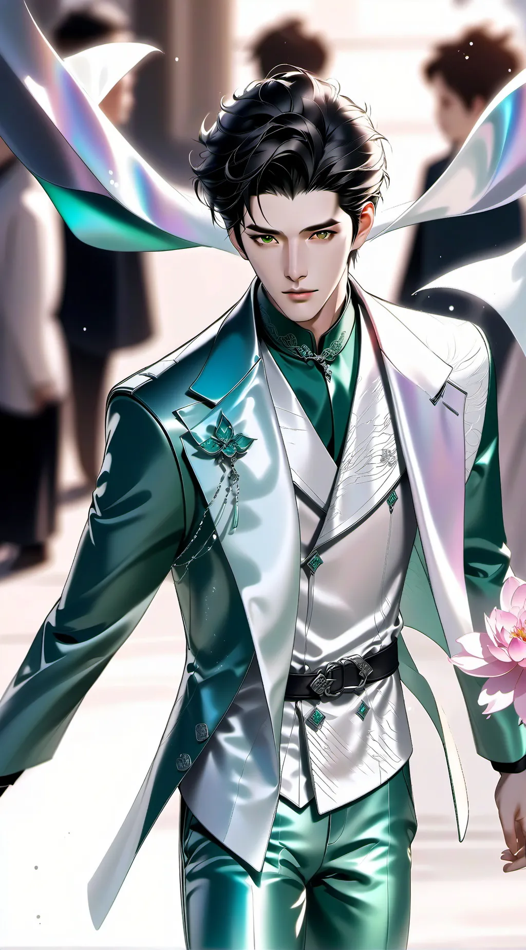 ai character: minji background