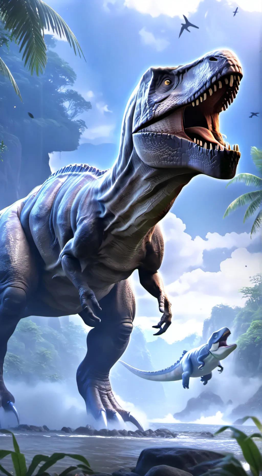 ai character: indorapter  background