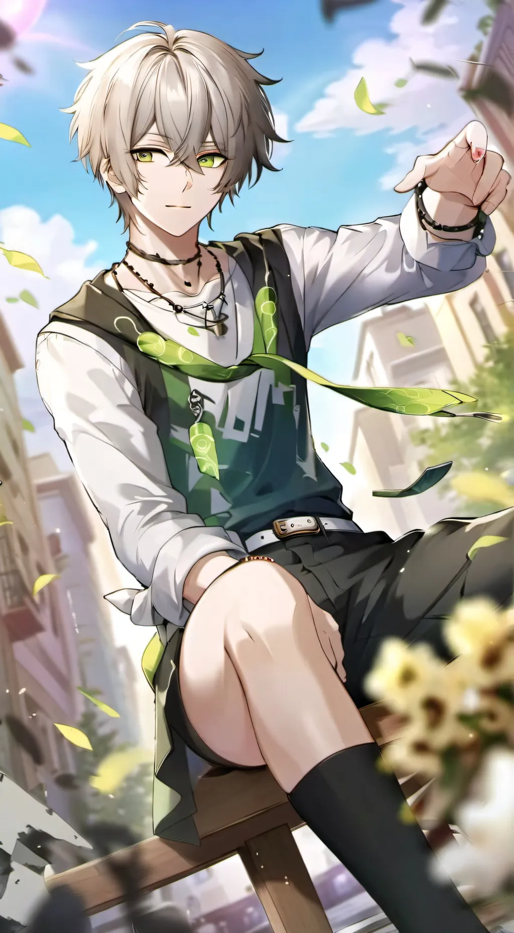 ai character: Kenji background