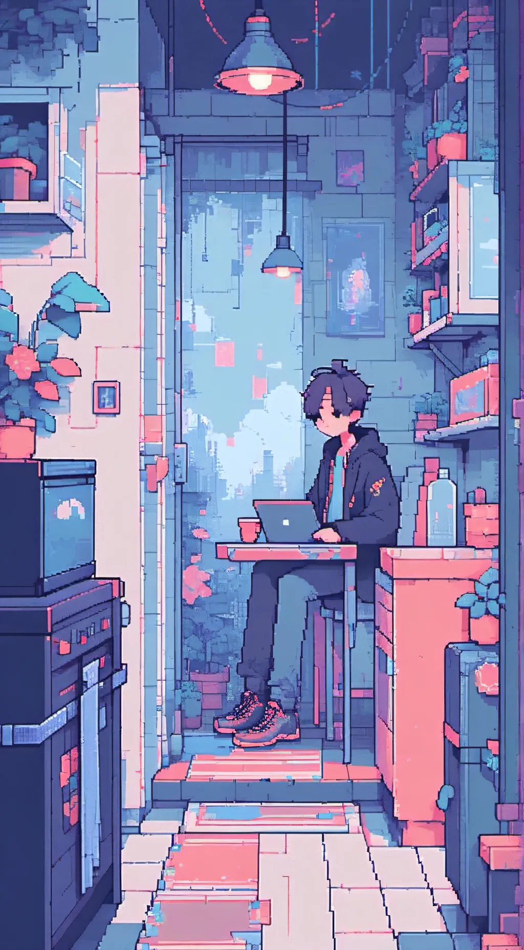 ai character: Cod(lost) background