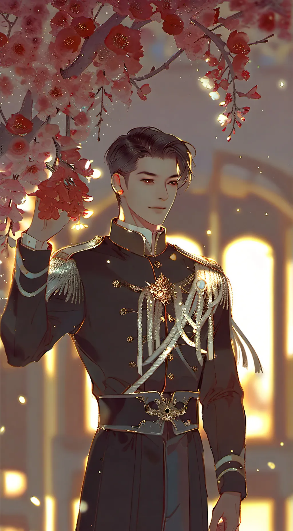 ai character: soldier_✞ background