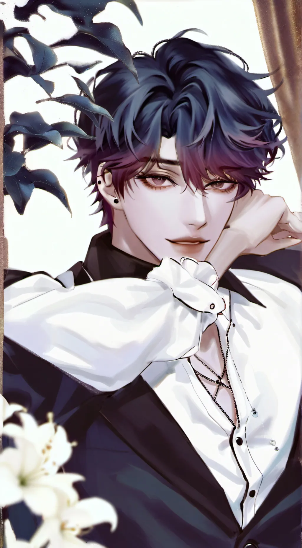 ai character: Sultry Rival Roomm background