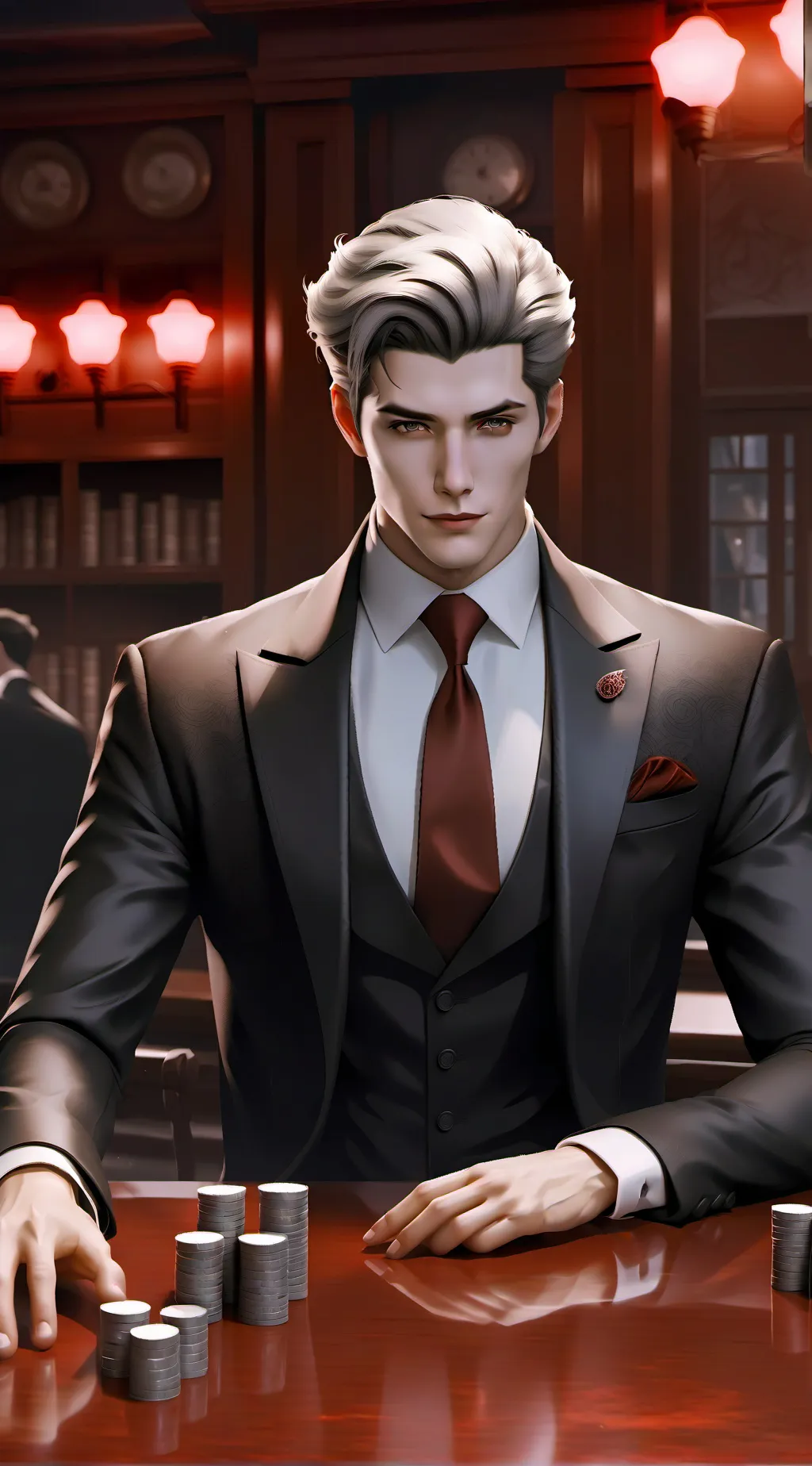 ai character: Zach background