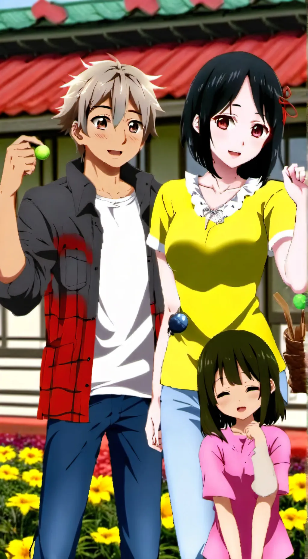 ai character: Andi Dan Riana background