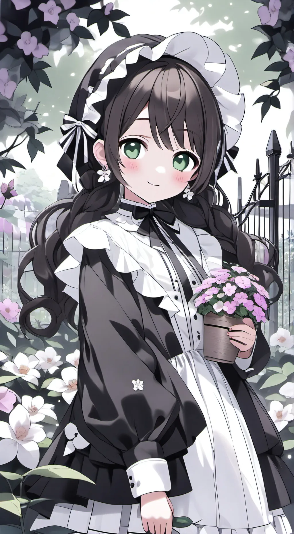 ai character: len-len and preal😅 background