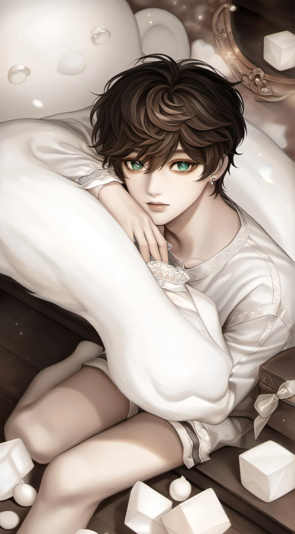 ai character: ★†Minho†★ background