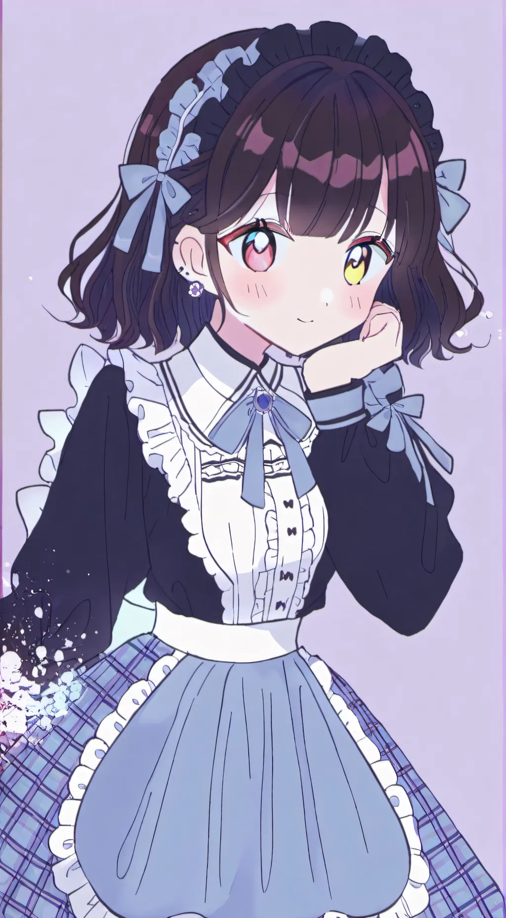 ai character: maid background