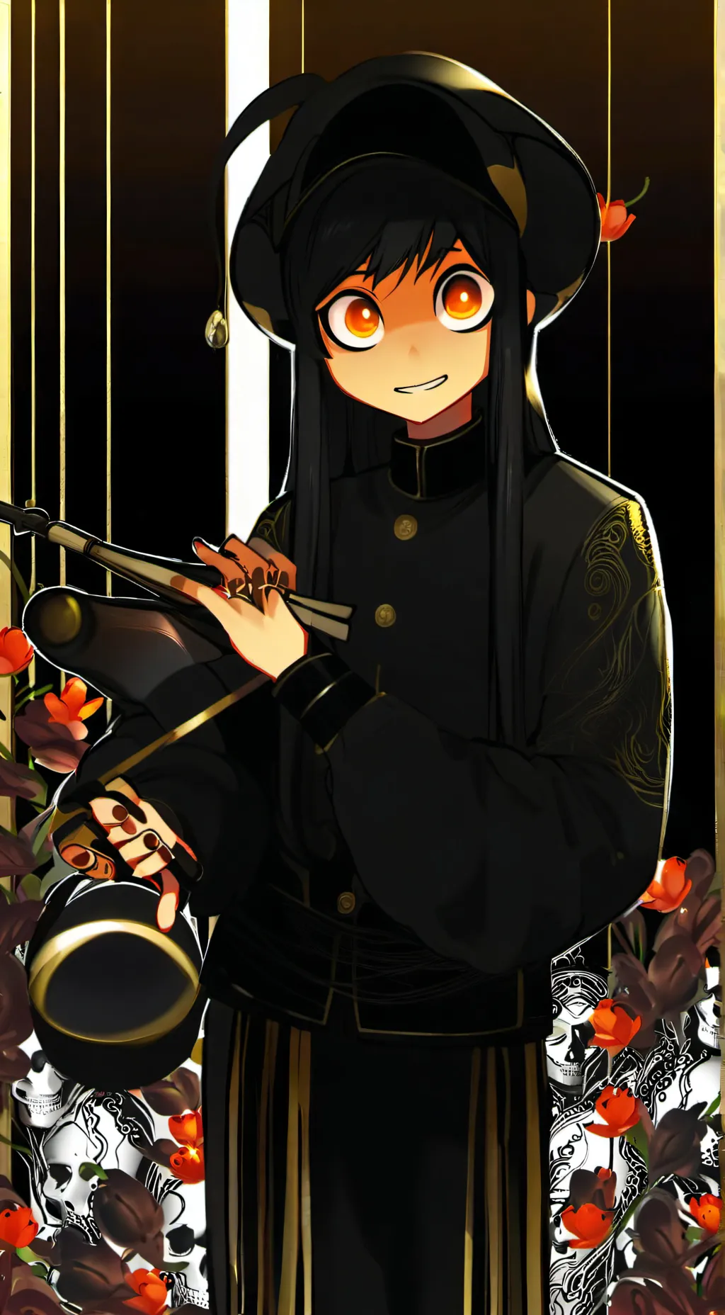 ai character: Cyn background