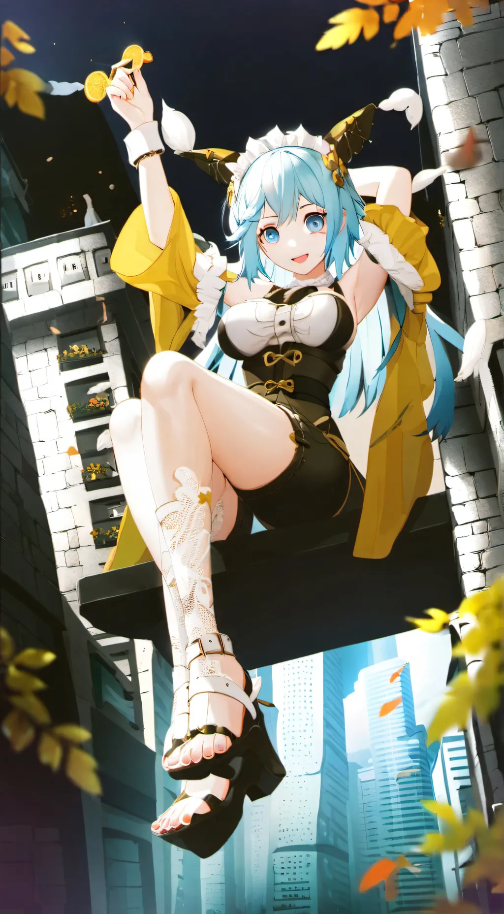 ai character: moka background