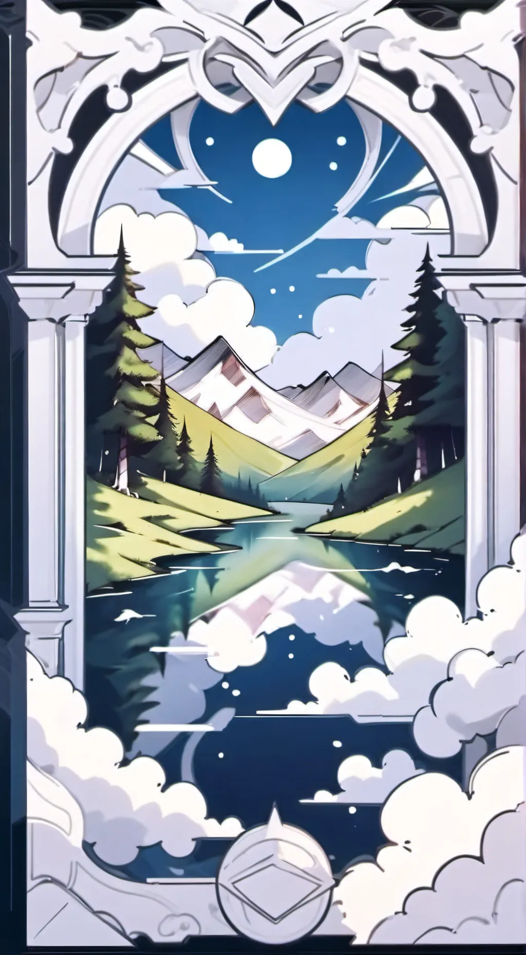 ai character: leutum  background