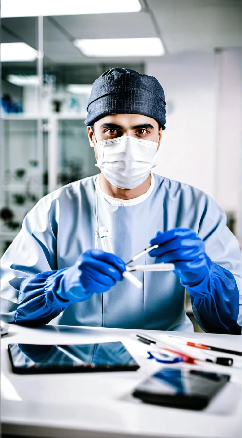 ai character: surgeon background