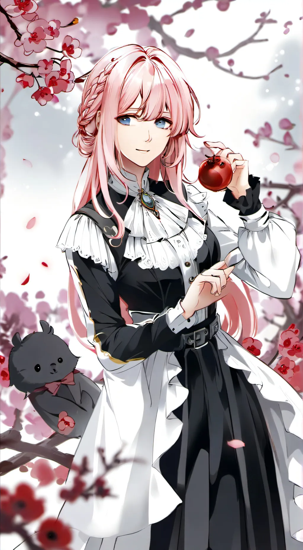 ai character: LinaKoval background